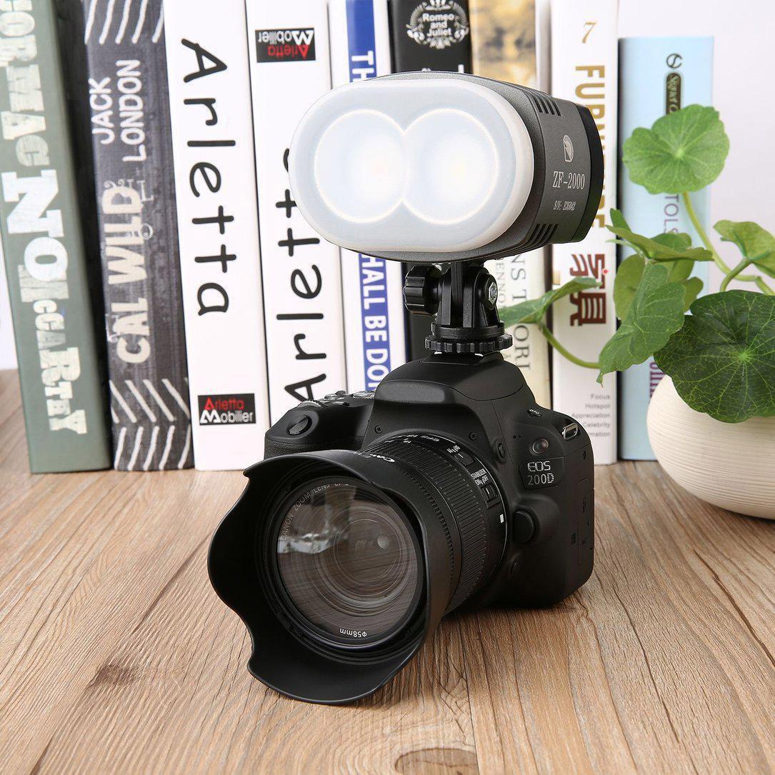 2 Led Video Light For Camera / Camcorder - Zf-2000-1964932306187718661
