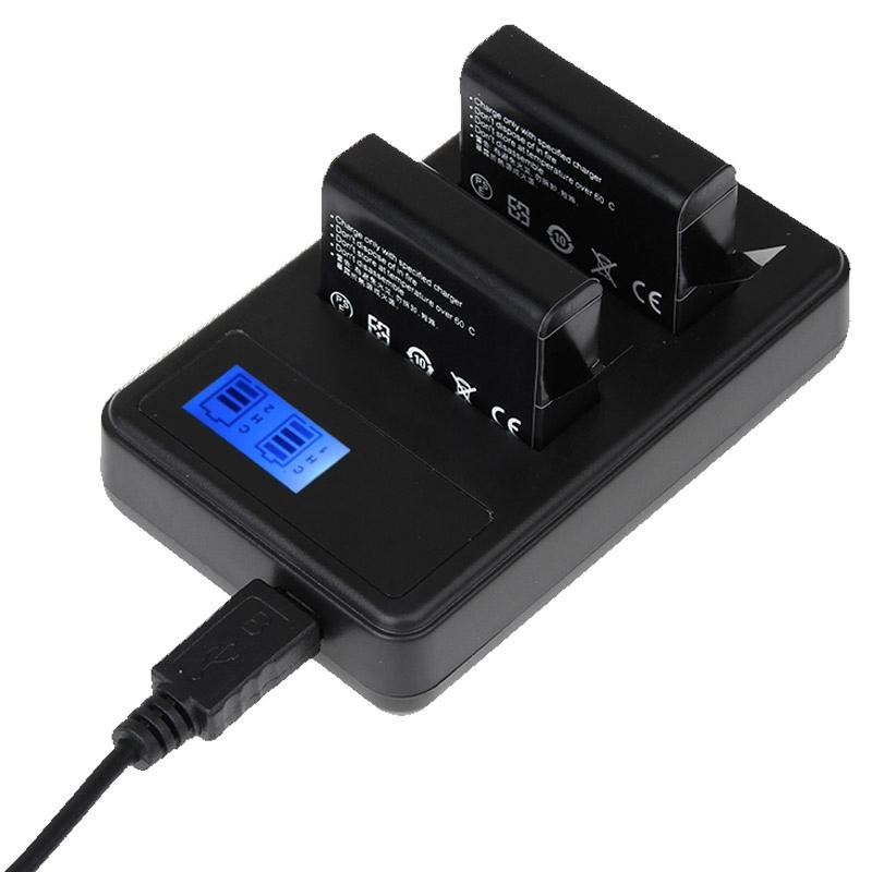 Gopro Hero4 Charger With Dual Batteries And Lcd Screen-1915197901458509825