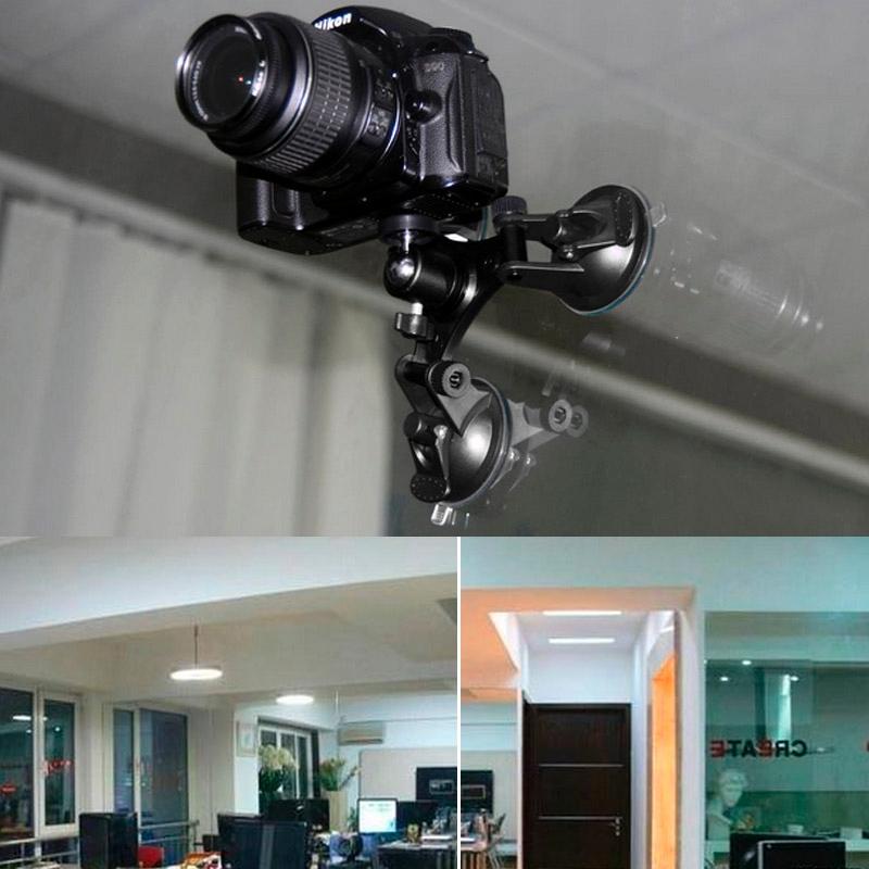 Triangle Suction Cup Mount For Gopro With Hex Screwdriver-1915197687838412805