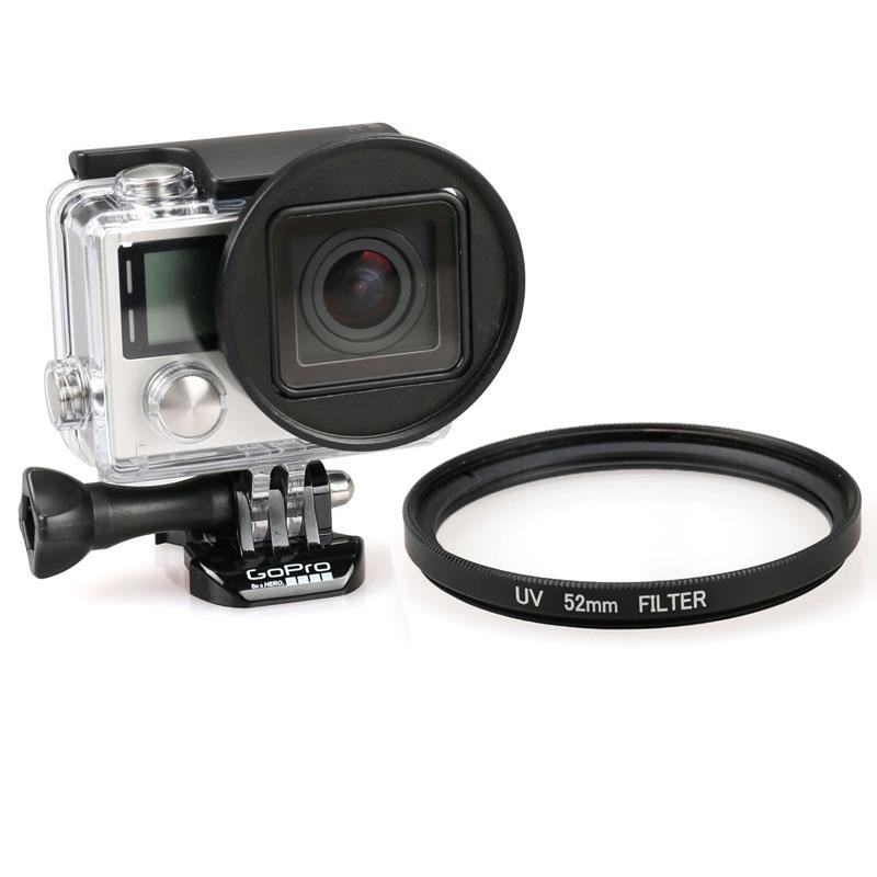 52Mm Round Filter For Gopro Hero4 / 3 - Circular Shape-1915197913613602824