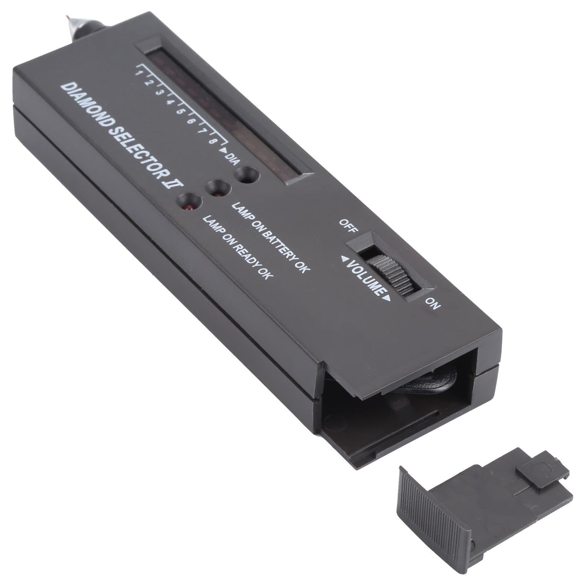 Led Diamond Selector With Battery Indicator - Black-1915197989165600770