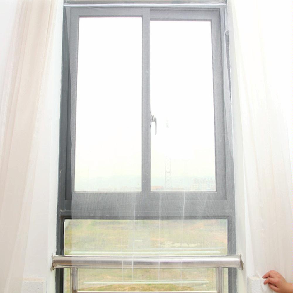 White Diy Window Screen With Hook And Loop Fastener For Mosquito Net-1915197747816960004