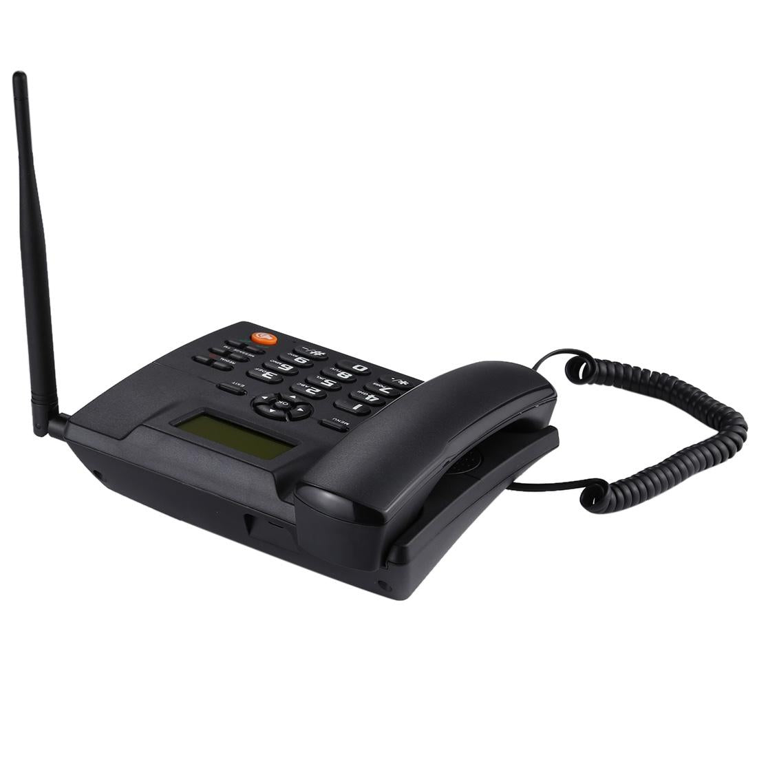 Zt600S Fixed Wireless Gsm Business Phone With 2.4 Tft Screen - Black-1915197637242523651