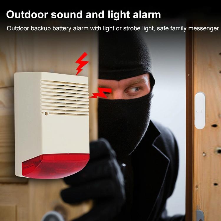 Powerful 50W Outdoor Siren With Flashlight-1922443435713892355