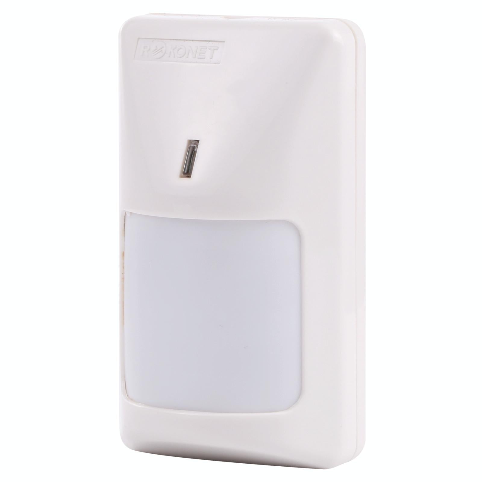 Wireless Wide Angle Pir Motion Sensor Alarm - White-1915197086693986304
