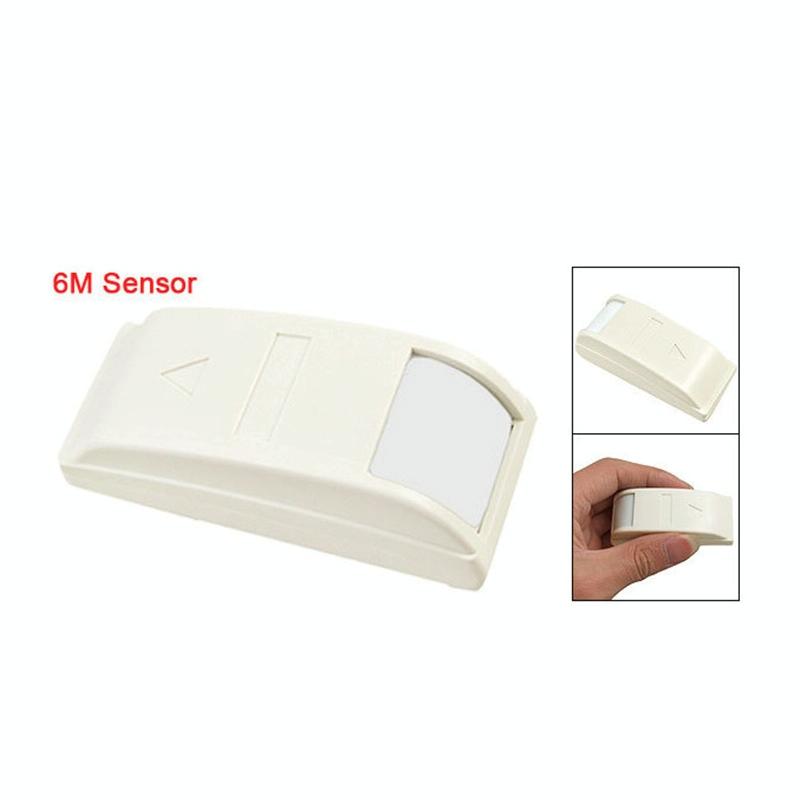 White Wired Pir Motion Detector For Curtains-1915197586487250948