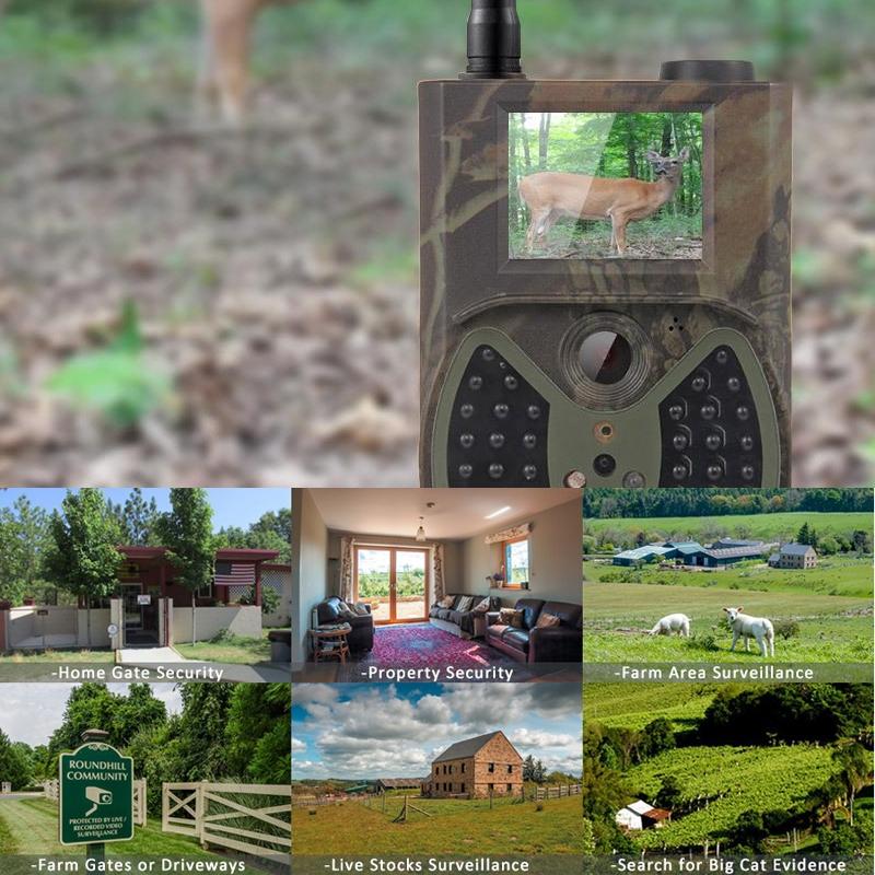 12Mp Waterproof Trail Camera With Night Vision And Mms Function-1915197428508790793