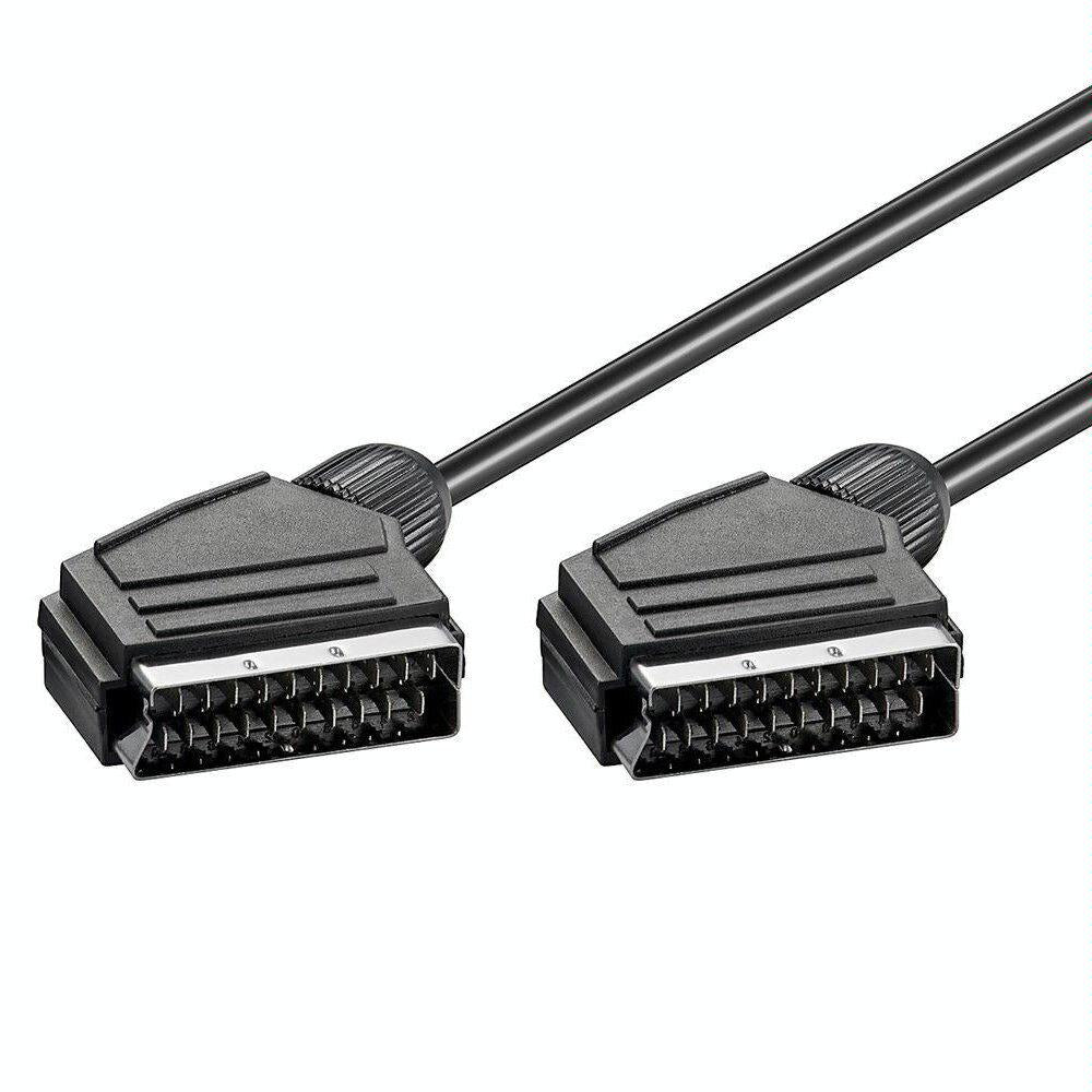 1.5M Scart To Scart Cable For Dvd / Hdtv / Av / Tv - 20 Pin-1922443408924872708