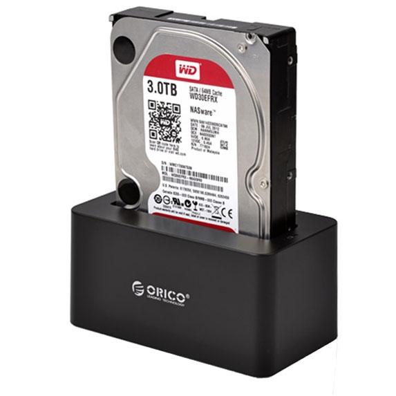 High-Speed Usb 3.0 To Sata Dock For 2.5 / 3.5 Hdd - Black-1915196726269054976