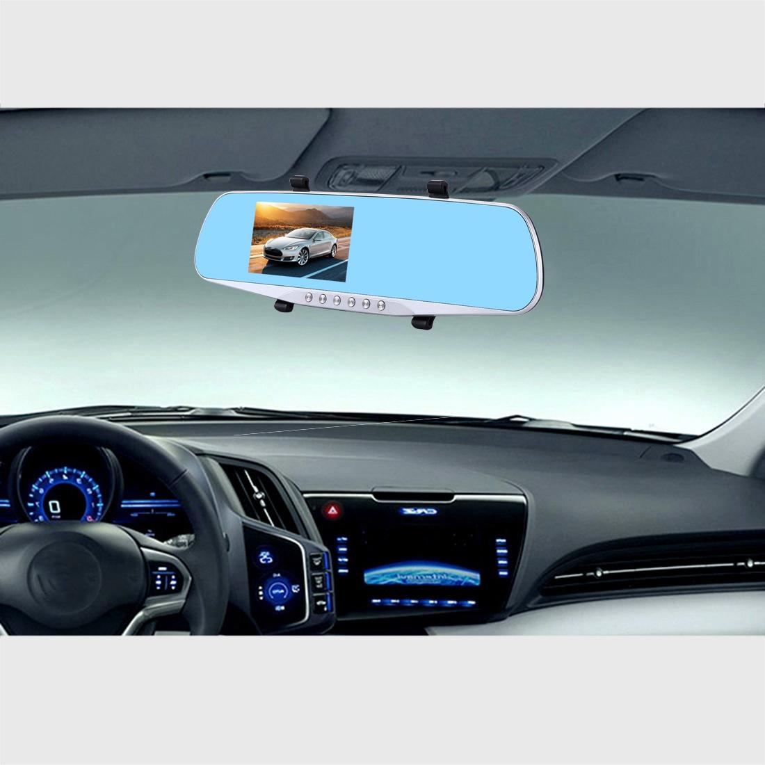4.3 Inch Hd 1080P Rearview Mirror Vehicle Dvr With Screen Display-1915197569110249478