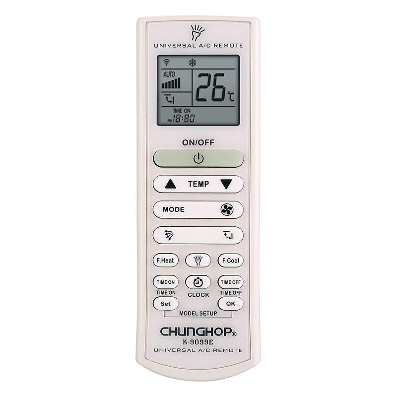 Universal Air Conditioner Remote - K-9099E-1915198370641743876