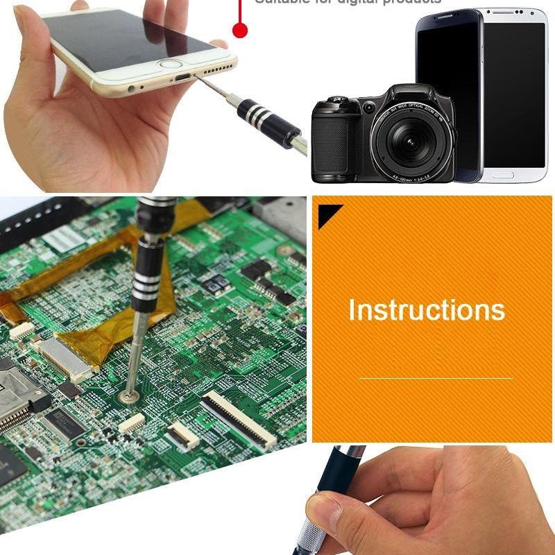 30-In-1 Interchangeable Screwdriver Set - Aviation Aluminum-1915197696222826498