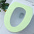 Anyhouz Toilet Seat Cover Green Water Proof High Foam EVA Simple Type O Pad for Bathroom  Accessories