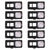 10-Pack Flashlight Covers For Samsung Galaxy S8 / G955-1915197730590953472