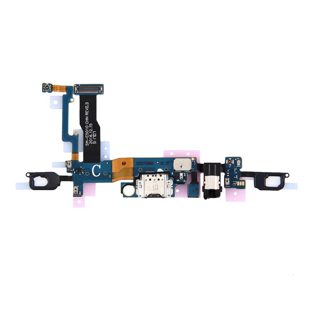 Charging Port Flex Cable With Home Button And Earphone Jack Replacement-1915197016934322177