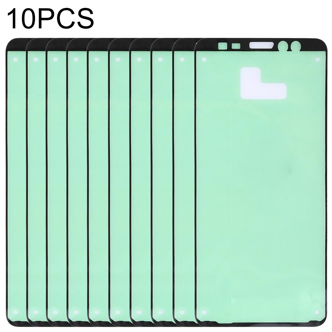 10Pcs Adhesive For Galaxy A8 / A7 / A730 Front Housing - Black-1915197732499361792