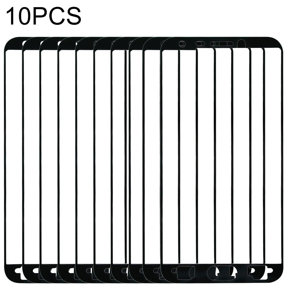 10-Pack Front Housing Adhesive For Samsung Galaxy J4 - Clear-1915197683035934720