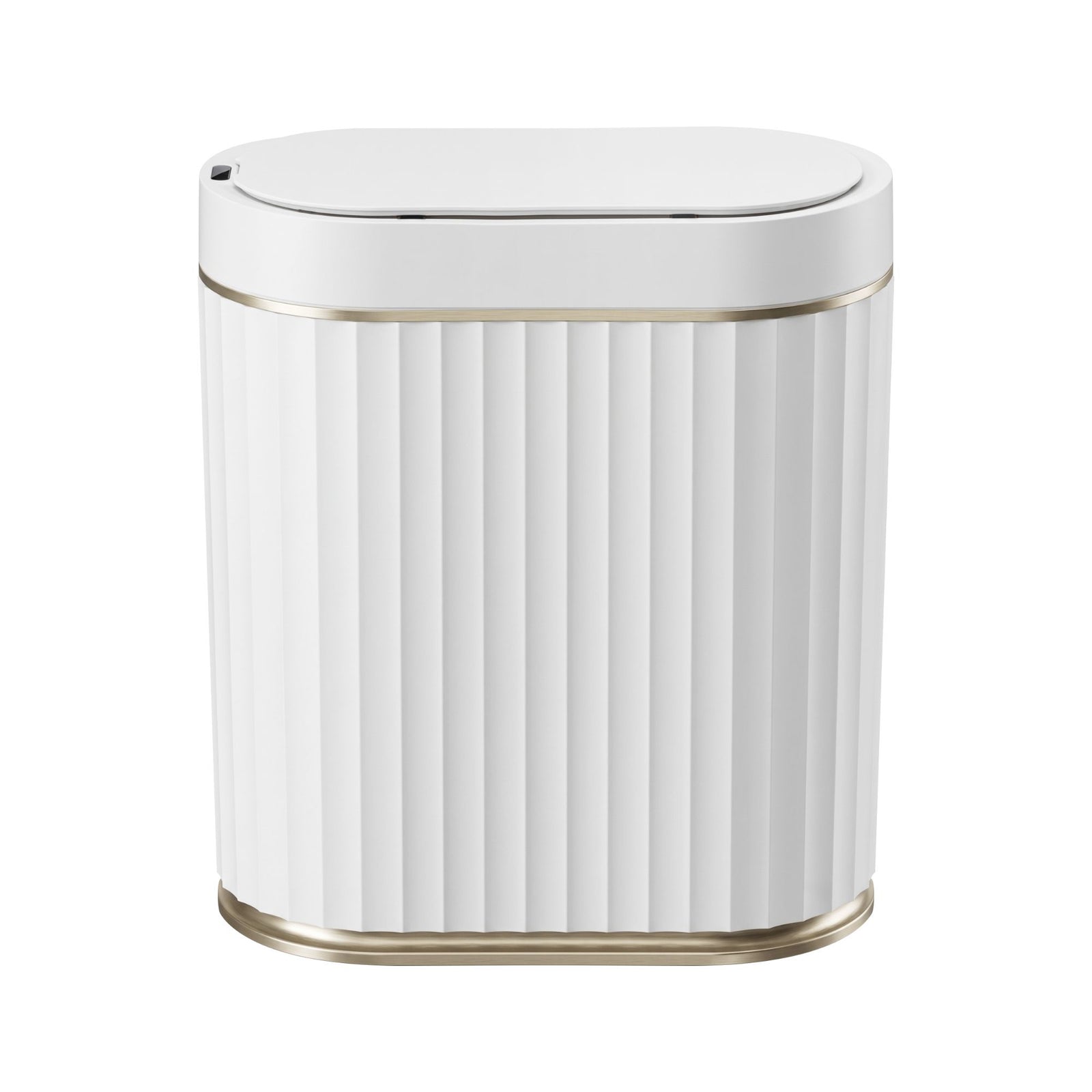 Devanti Sensor Bins 7L Motion Sensor Trash Can Slim Touchless Automatic Waste Bin White
