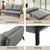 Artiss Sofa Bed 2 Seater Folding Convertible Couch Recliner Lounge Chair