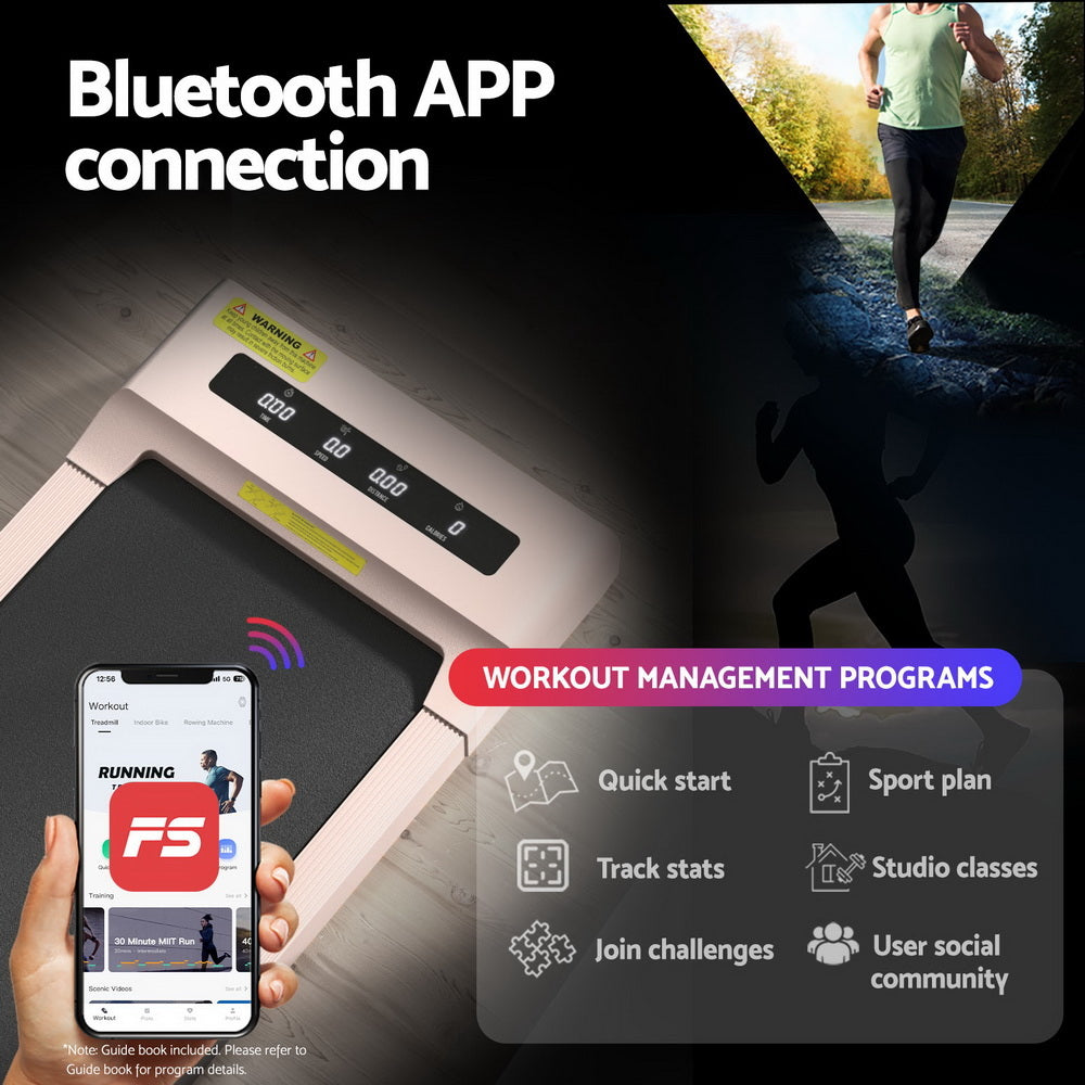 Artiss Electric Treadmill with 140cm Automatic Standing Desk Walking Pad 360mm