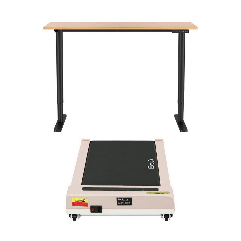 Artiss Electric Treadmill with 120cm Automatic Standing Desk Walking Pad 360mm