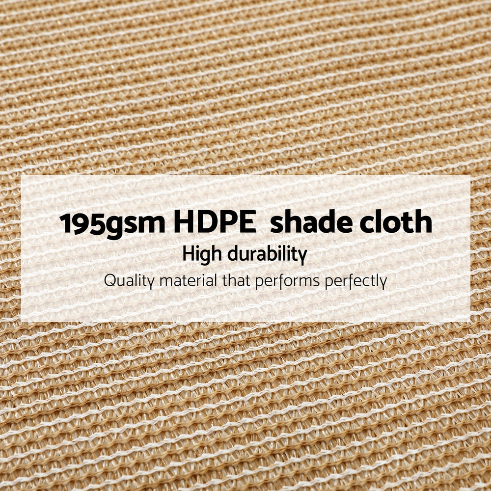 Instahut 90% Shade Cloth 1.83x30m Shadecloth Sail BE