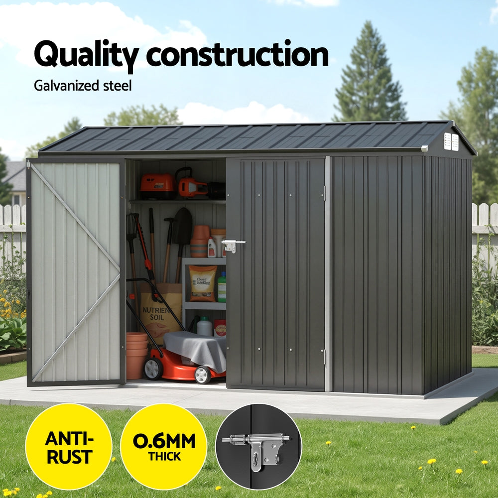 Giantz Garden Shed 3x2.18M Outdoor Storage Sheds Tool Workshop House Shelter