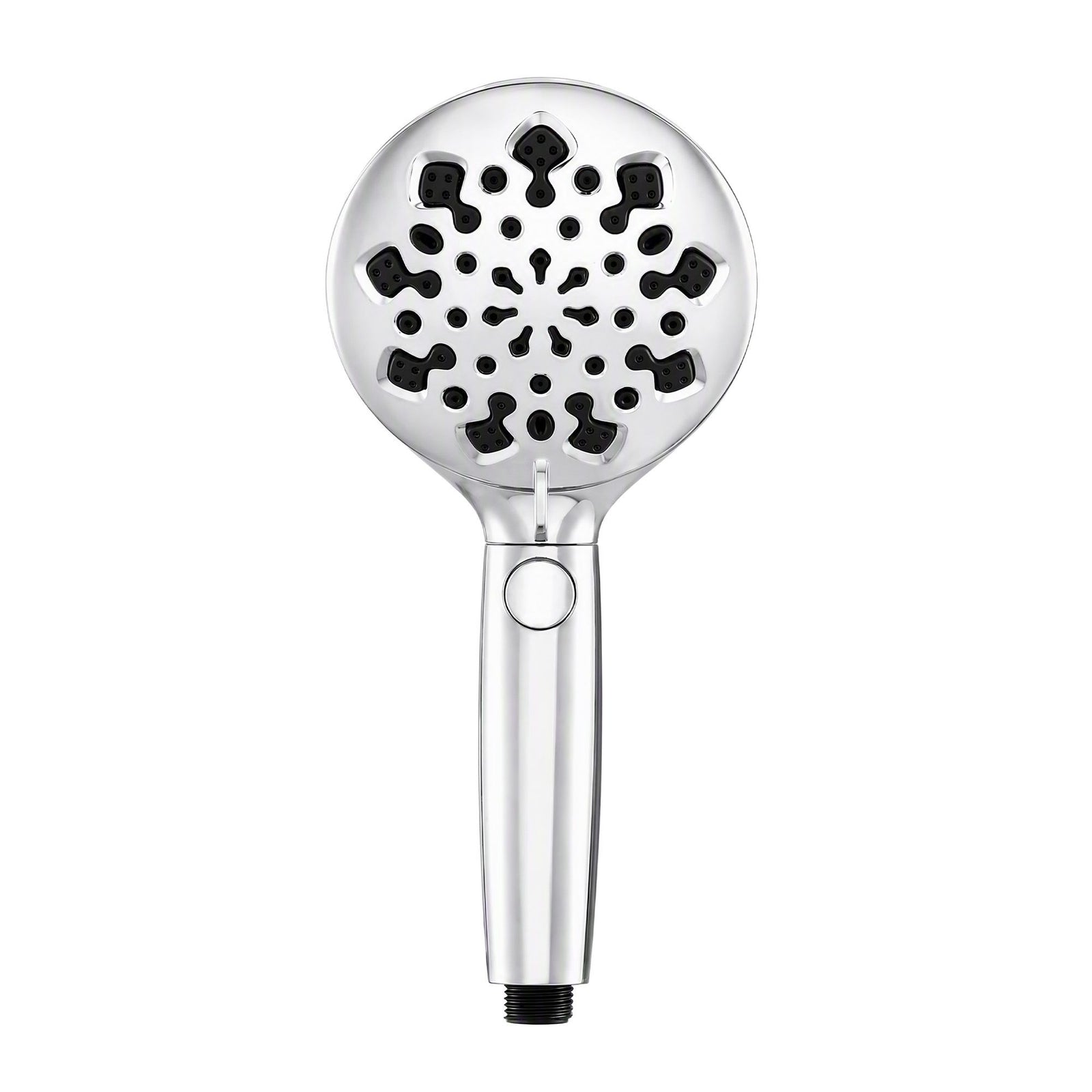Cefito High Pressure 9 Settings Shower Heads, One-Hand Control & Anti-Clog TPR Nozzles for Apartments, Large 4.7in Face Removes Chlorine