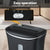 Devanti 12L Cross-Cut Shredder 8-Sheet Paper Home Office Credit Card