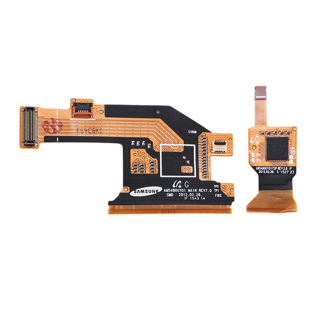 Set Of 2 Flex Cables For Samsung Galaxy S Iii / I9300 / I9305 Lcd Connector-1915197463397011457