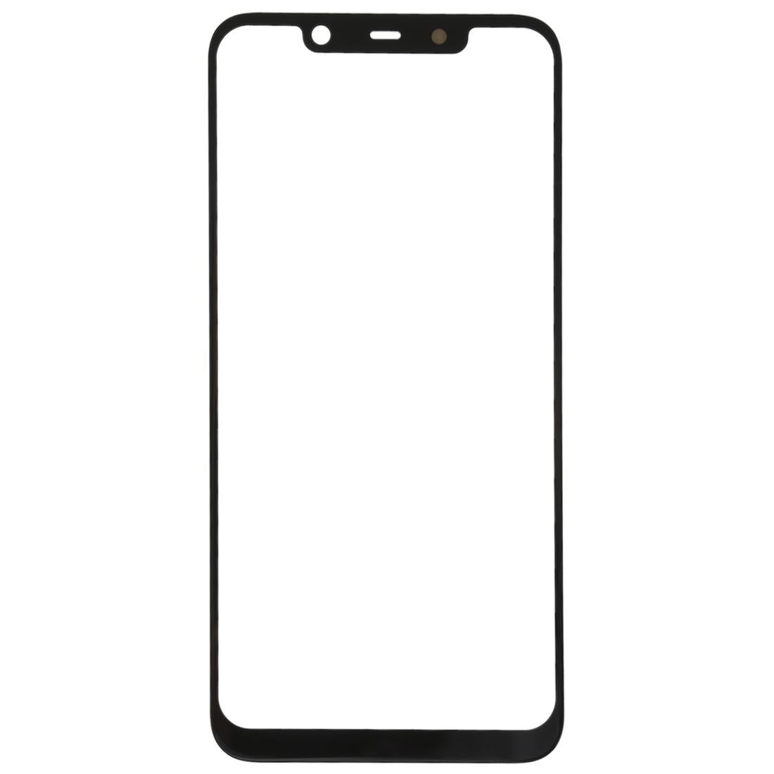 Premium Front Glass Lens For Nokia X7 / 8.1 / 7.1 Plus - Clear-1915196572744945665