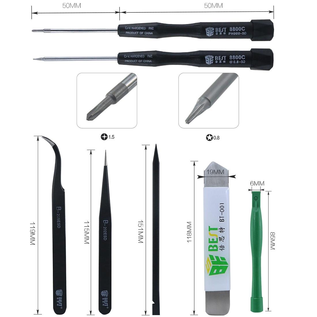 8-Piece Cell Phone Repair Tool Kit For Easy Opening-1915197504643796995