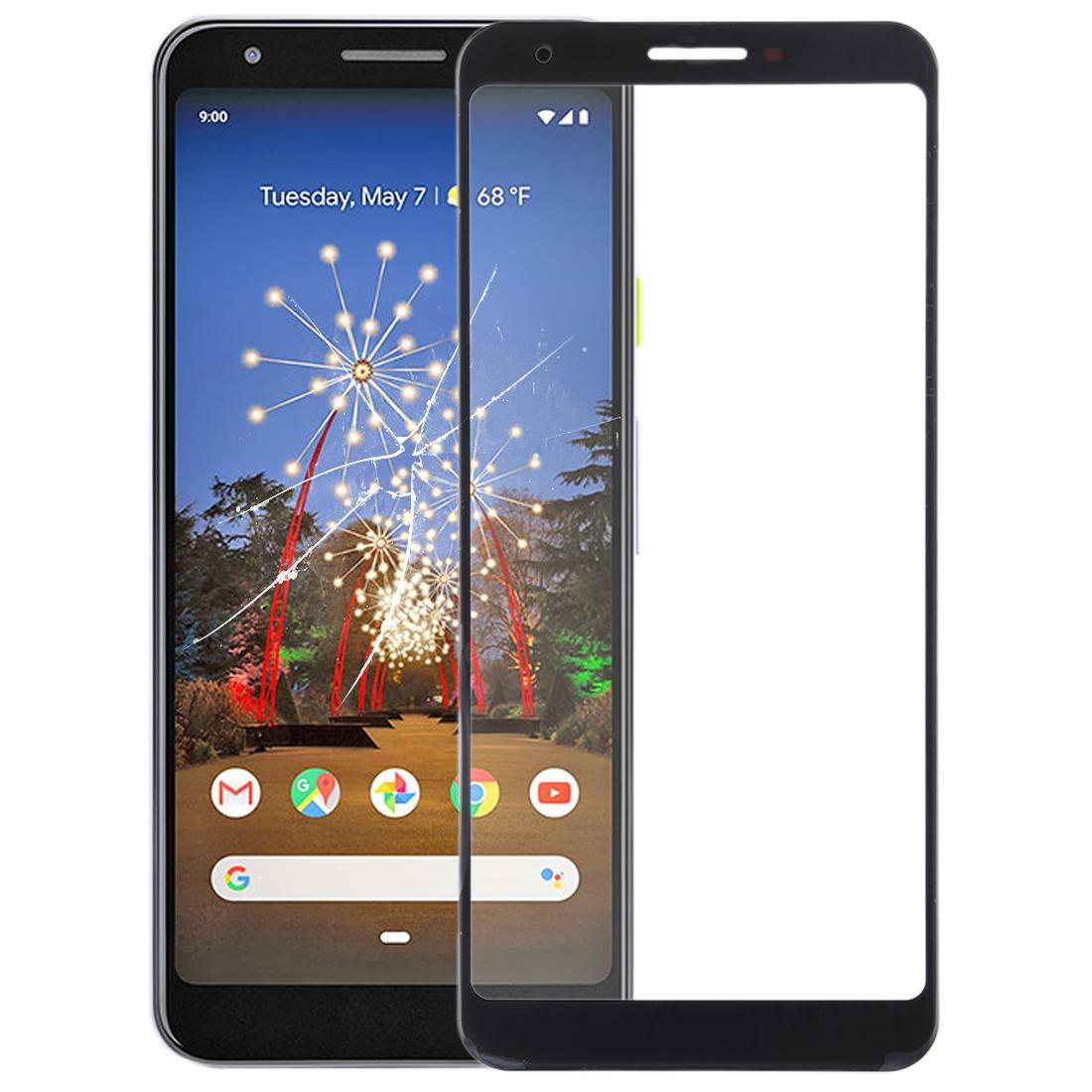Google Pixel 3A Xl Front Glass Screen Lens - Clear-1915196703976329222