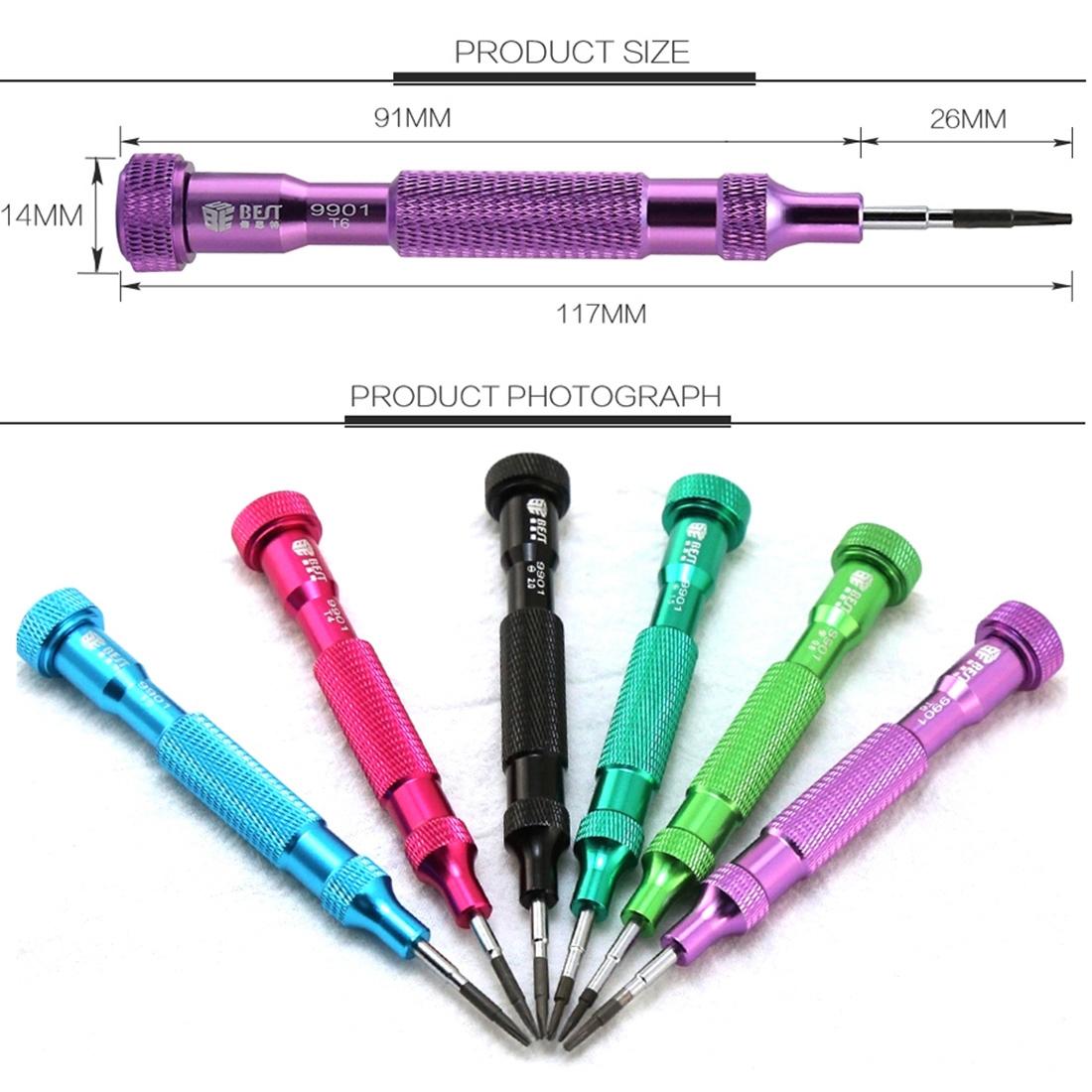 6-In-1 Magnetic Precision Screwdriver Set For Mobile Devices And Laptops-1915197207598993412