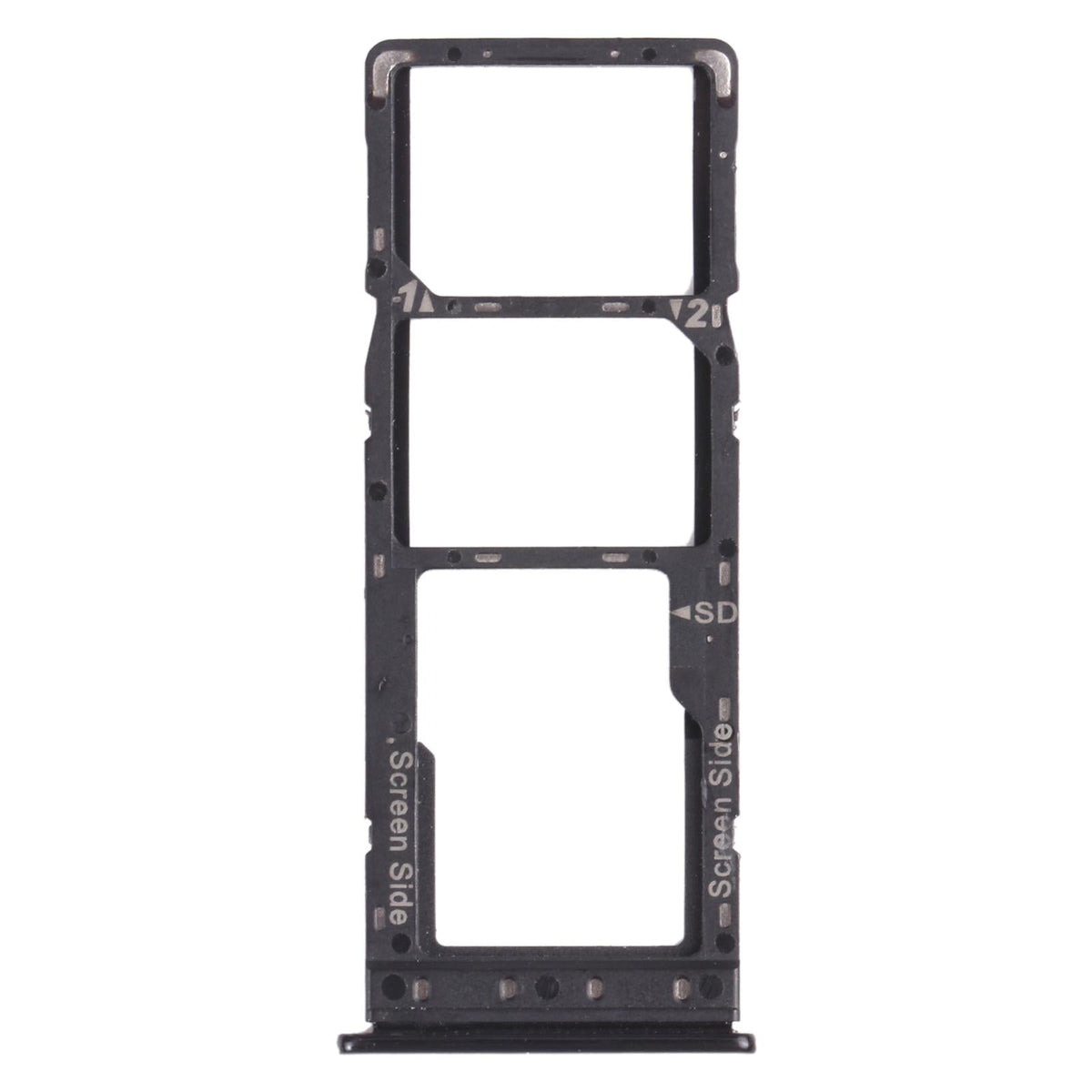 Black Sim Card Tray For Infinix Hot 7 Pro X625B - Micro Sd-1915196494114328580