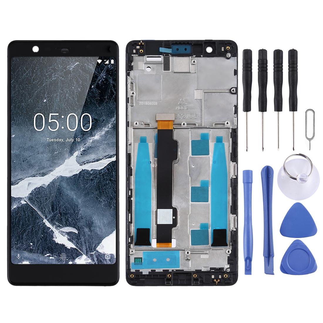 Replacement Lcd Screen For Nokia 5.1 With Frame-1915196576544985094
