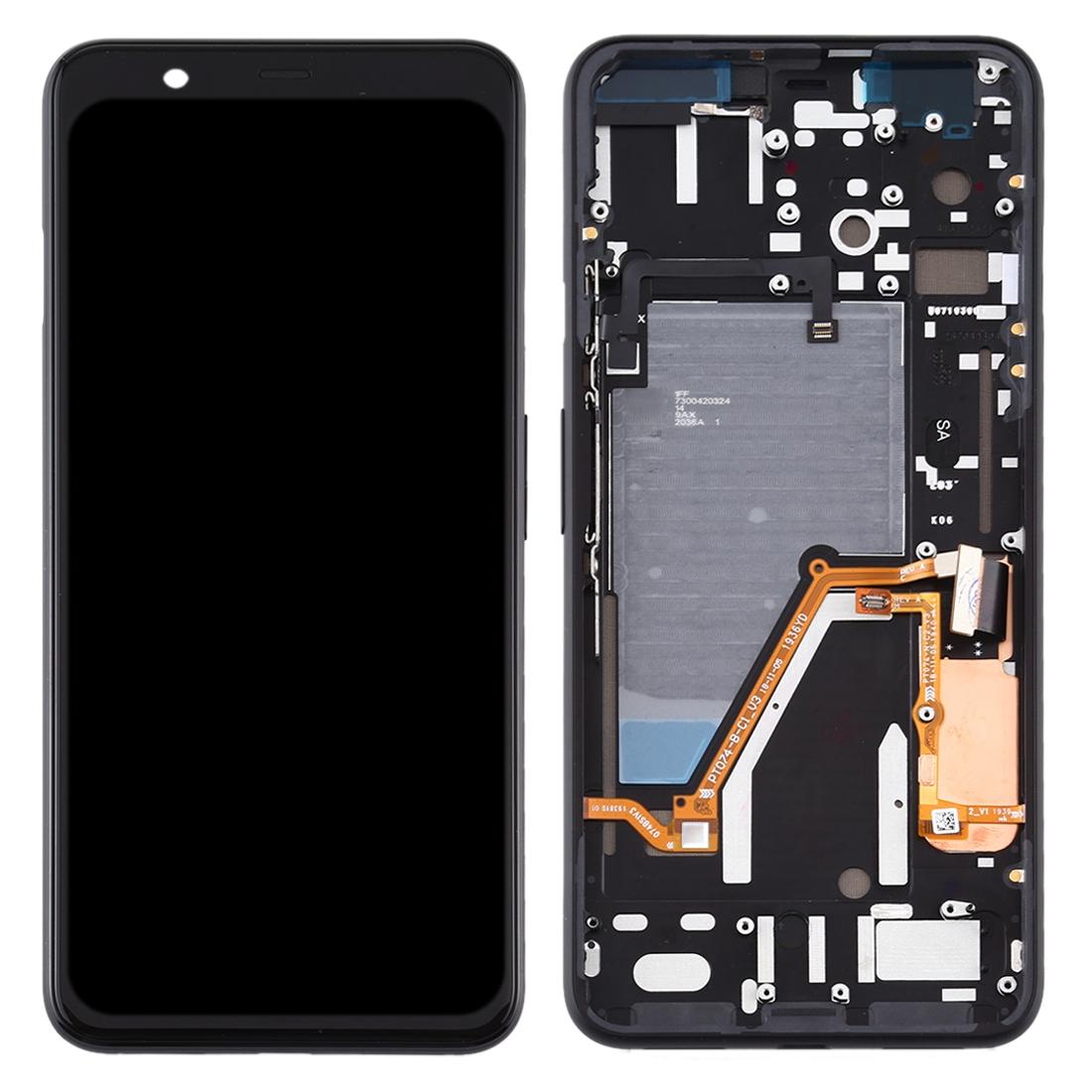 Full Assembly Lcd Screen With Frame For Google Pixel 4Xl-1922443471973650441