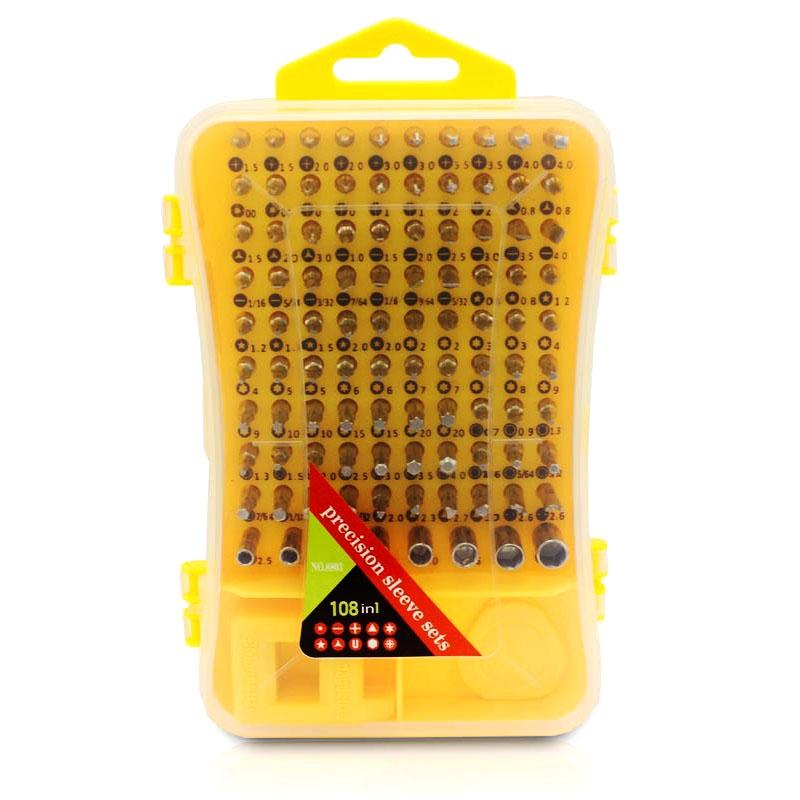 108-Piece Precision Screwdriver And Nutdriver Set-1915197397202505737