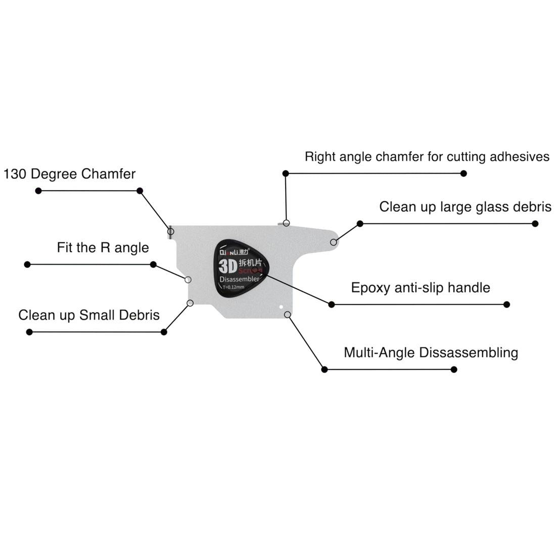 10-Pack Qianli Ultra Thin Pry Spudger For Screen Disassembly-1915197926083268612