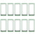 10-Pack Adhesive For Samsung Galaxy A7 2018 / A750 Front Housing-1915198413838880768