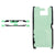 10-Pack Front Housing Adhesive For Samsung Galaxy Note 8 - Clear-1915197423538540545
