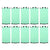 10-Pack Front Housing Adhesive For Samsung Galaxy A9 / A9000-1915198043330842624