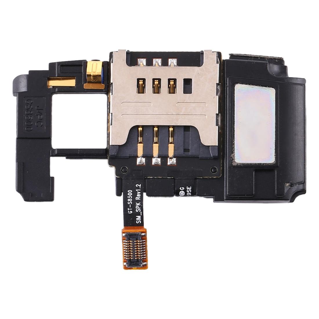 Samsung S8500 Sim Card Holder With Speaker And Ringer-1915197769983856640