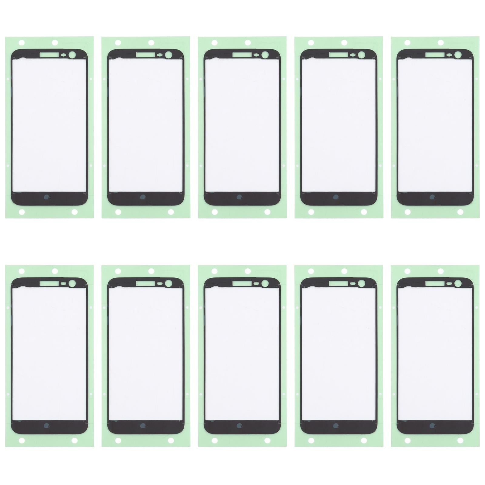 10-Pack Front Housing Adhesive For Samsung J260 - Black-1915197003760013312