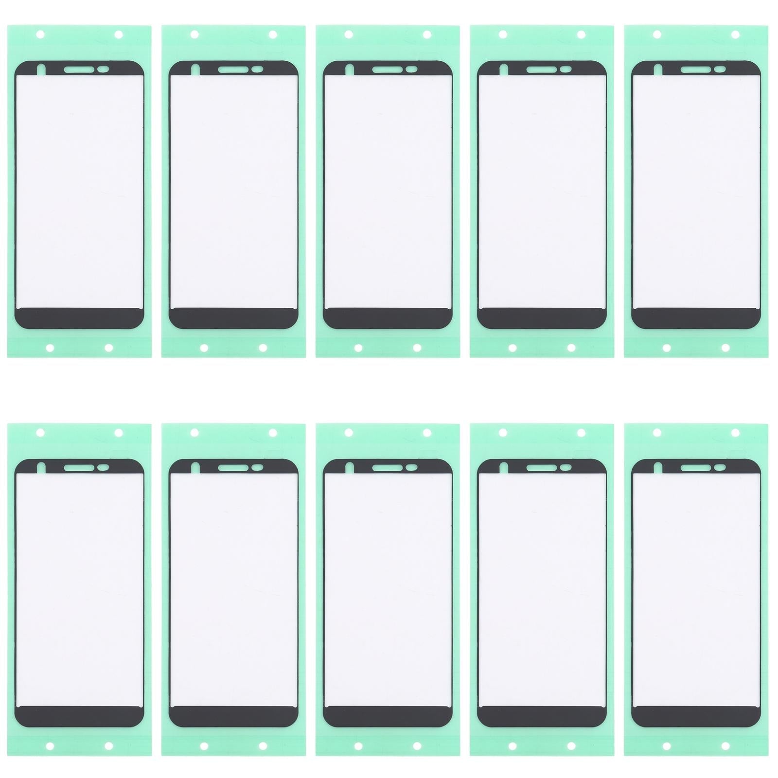 10-Piece Front Housing Adhesive For Samsung A260 - Clear-1915197099314647040