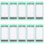 10-Piece Front Housing Adhesive For Samsung A260 - Clear-1915197099314647045