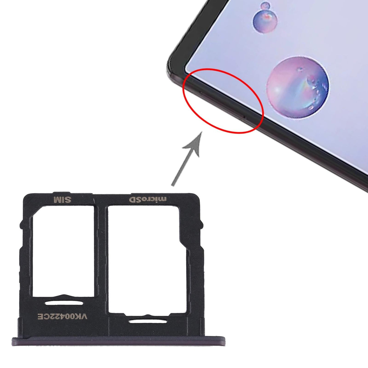 Samsung Galaxy Tab A 8.4 2020 Sim And Micro Sd Card Tray-1915196806610948099