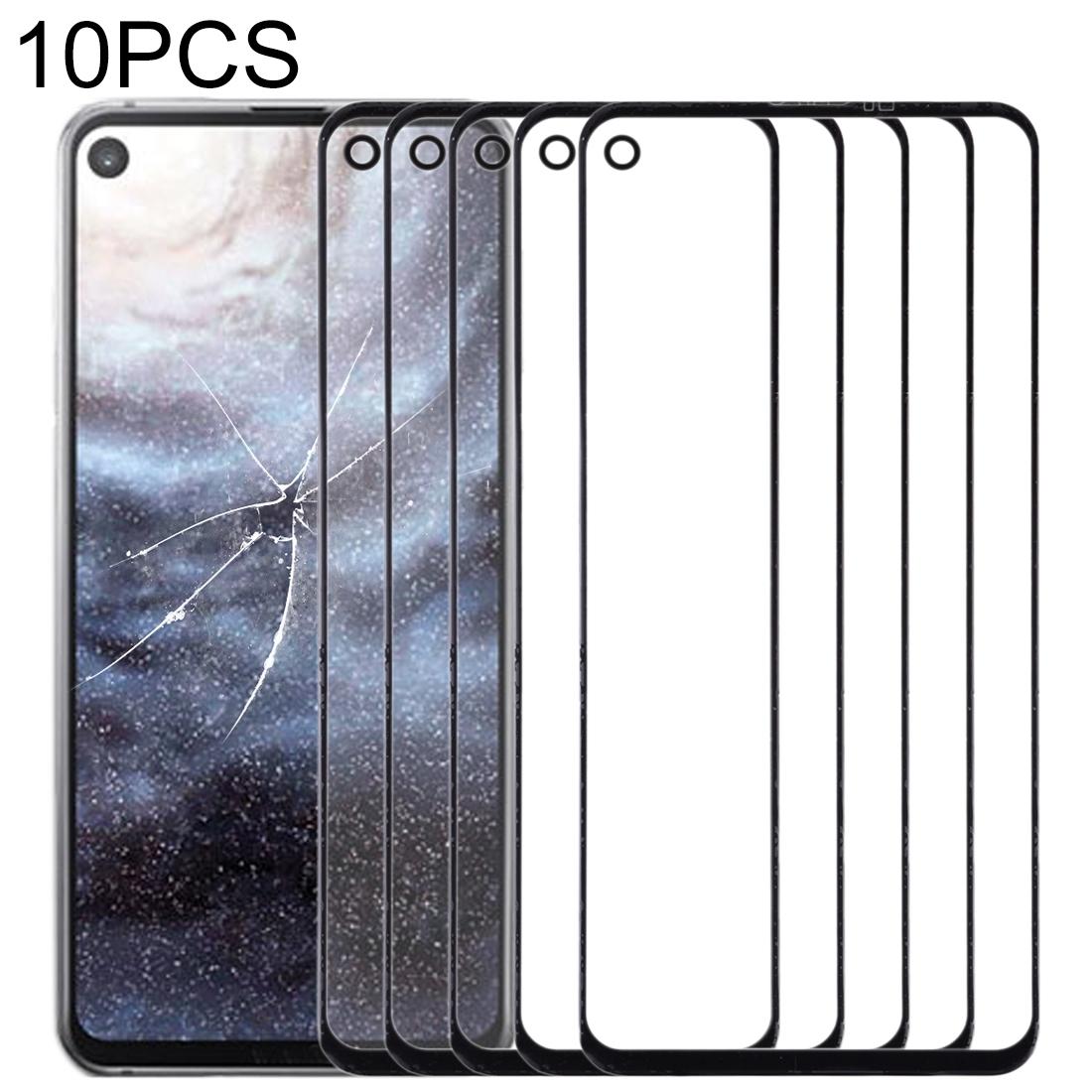 10-Pack Outer Glass Lens For Samsung Galaxy A9 Pro 2019 - Front Screen-1915196763577389062