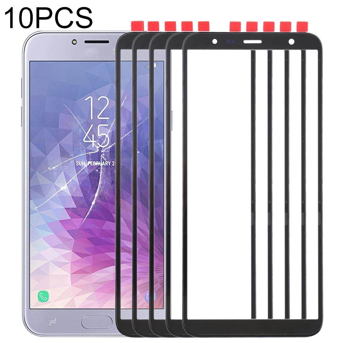 10-Pack Outer Glass Lens For Samsung J6 / J610 - Front Screen-1915196797274427398