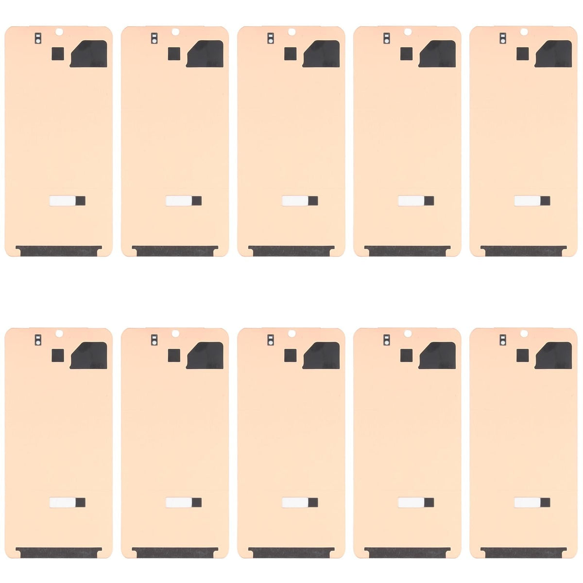 Samsung Galaxy S20 10-Pack Lcd Digitizer Back Adhesive Stickers - Clear-1915197075390337024